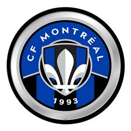 CF Montreal: Modern Disc Mirrored Wall Sign LED Car Door Light