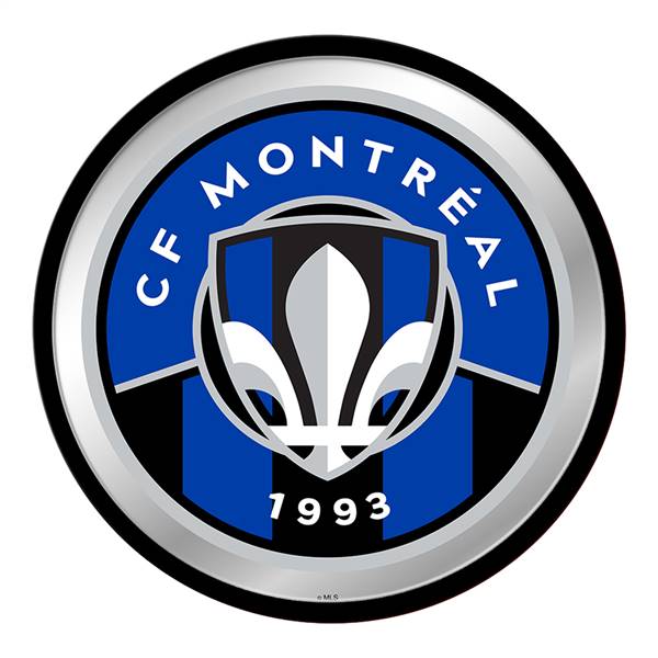 CF Montreal: Modern Disc Mirrored Wall Sign LED Car Door Light