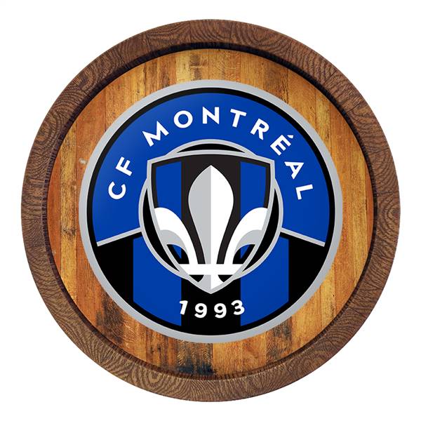  CF Montreal: "Faux" Barrel Top Sign LED Car Door Light 