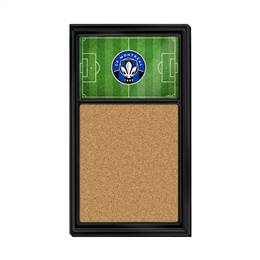 CF Montreal: Pitch - Cork Note Board LED Car Door Light
