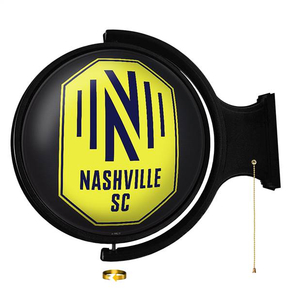 Nashville SC: Original Round Rotating Lighted Wall Sign  