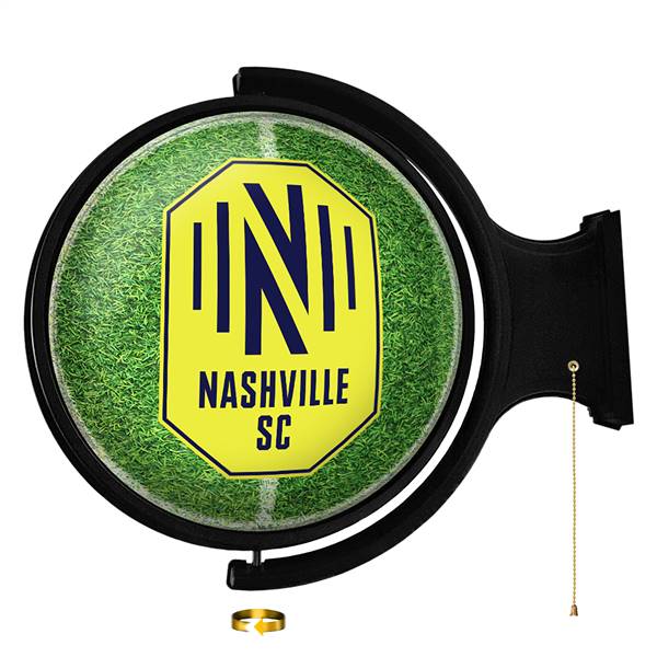 Nashville SC: Pitch - Original Round Rotating Lighted Wall Sign