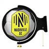 Nashville SC: Soccer Ball - Original Round Rotating Lighted Wall Sign  