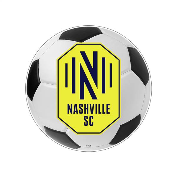 Nashville SC: Soccer Ball - Edge Glow Lighted Wall Sign
