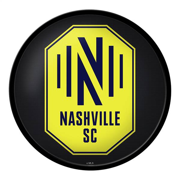 Nashville SC: Modern Disc Wall Sign