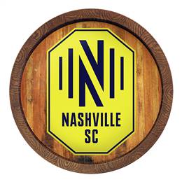 Nashville SC: "Faux" Barrel Top Sign  