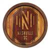 Nashville SC: Branded "Faux" Barrel Top Sign  