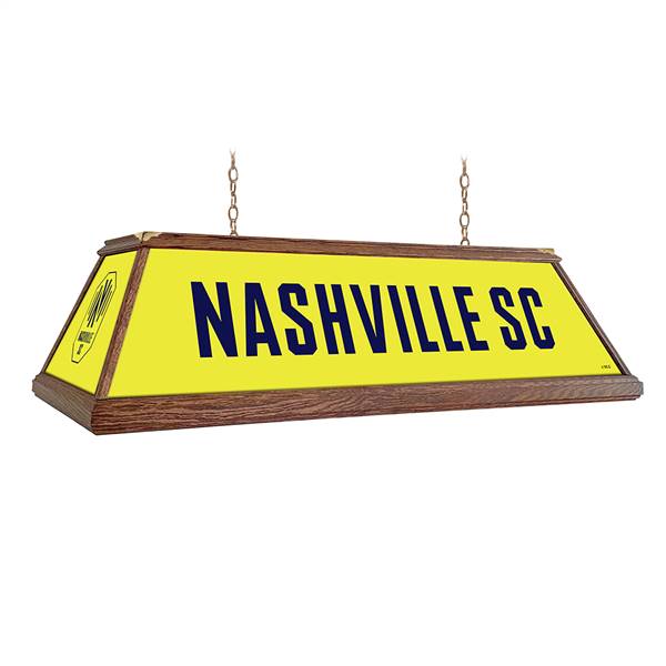Nashville SC: Premium Wood Pool Table Light Halloween Decoration