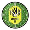 Nashville SC: Pitch - Modern Disc Wall Clock
