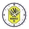 Nashville SC: Bottle Cap Lighted Wall Clock