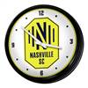 Nashville SC: Retro Lighted Wall Clock