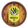 Nashville SC: Weathered "Faux" Barrel Top Clock  