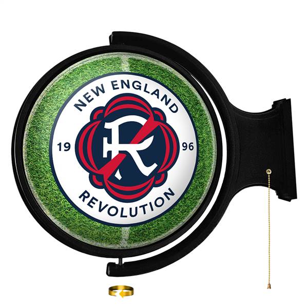 New England Revolution: Pitch - Original Round Rotating Lighted Wall Sign Halloween Decoration