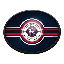 New England Revolution: Oval Slimline Lighted Wall Sign