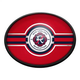 New England Revolution: Oval Slimline Lighted Wall Sign Halloween Decoration