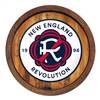 New England Revolution: "Faux" Barrel Top Sign Halloween Decoration 