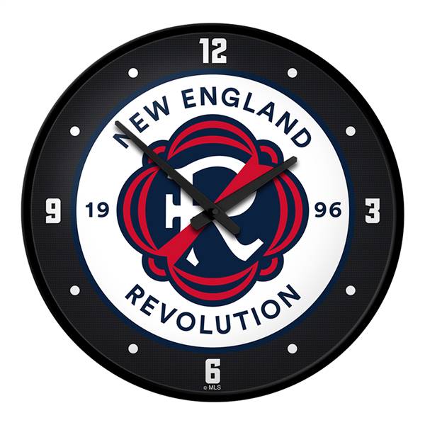 New England Revolution: Modern Disc Wall Clock