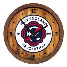 New England Revolution: "Faux" Barrel Top Clock  