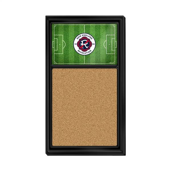 New England Revolution: Pitch - Cork Note Board