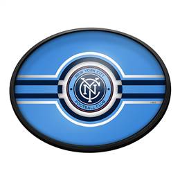 New York City FC: Oval Slimline Lighted Wall Sign