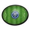 New York City FC: Pitch - Oval Slimline Lighted Wall Sign
