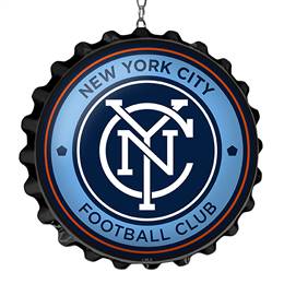 New York City FC: Bottle Cap Dangler  