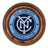 New York City FC: "Faux" Barrel Top Sign  