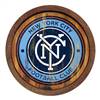 New York City FC: Weathered "Faux" Barrel Top Sign  