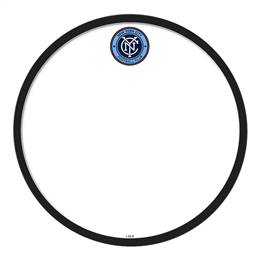 New York City FC: Modern Disc Dry Erase Wall Sign