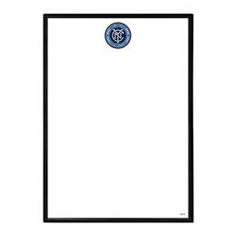 New York City FC: Framed Dry Erase Wall Sign