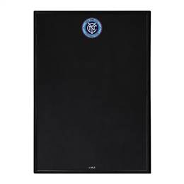 New York City FC: Framed Chalkboard Wall Sign