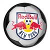 New York Red Bulls: Soccer - Round Slimline Lighted Wall Sign