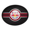 New York Red Bulls: Oval Slimline Lighted Wall Sign