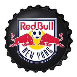 New York Red Bulls: Bottle Cap Wall Sign