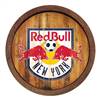 New York Red Bulls: Weathered "Faux" Barrel Top Sign  