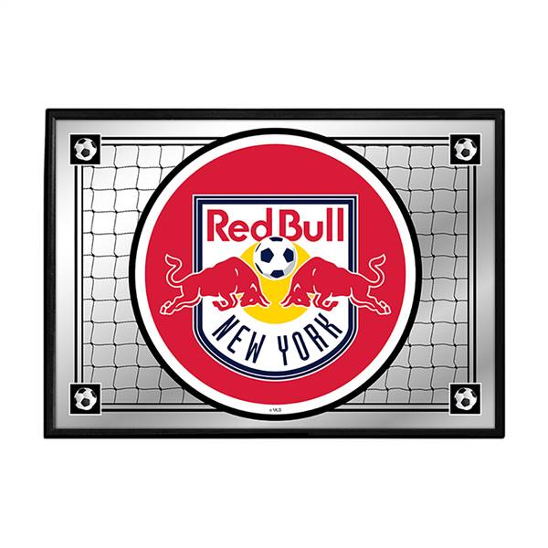 New York Red Bulls: Team Spirit - Framed Mirrored Wall Sign