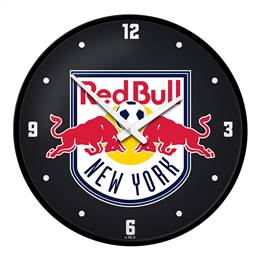 New York Red Bulls: Modern Disc Wall Clock