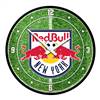 New York Red Bulls: Pitch - Modern Disc Wall Clock