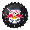 New York Red Bulls: Bottle Cap Wall Clock