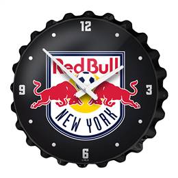 New York Red Bulls: Bottle Cap Wall Clock