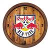 New York Red Bulls: Weathered "Faux" Barrel Top Clock  