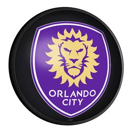 Orlando City: Round Slimline Lighted Wall Sign