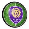 Orlando City: Pitch - Round Slimline Lighted Wall Sign