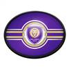 Orlando City: Oval Slimline Lighted Wall Sign