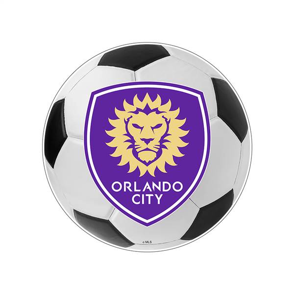 Orlando City: Soccer Ball - Edge Glow Lighted Wall Sign