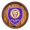 Orlando City: "Faux" Barrel Top Sign  