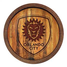 Orlando City: Branded "Faux" Barrel Top Sign  