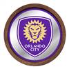 Orlando City: Barrel Top Framed Mirror Mirrored Wall Sign