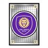 Orlando City: Team Spirit - Framed Mirrored Wall Sign