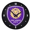 Orlando City: Modern Disc Wall Clock